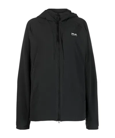 Polo Ralph Lauren Rlx Ralph Lauren Whistler Hooded Bomber Jacket In Black