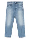 Polo Ralph Lauren Rlxd Str Crp-ankle-straight In Blue