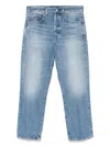 Polo Ralph Lauren Rlxd Str Crp-ankle-straight In Blue