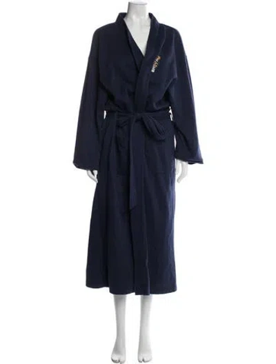 Pre-owned Polo Ralph Lauren Robe In Blue