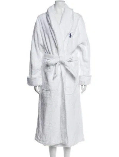 Pre-owned Polo Ralph Lauren Robe In White