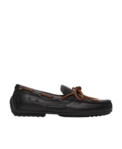 Polo Ralph Lauren Roberts Love Shoes In Black