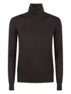 Polo Ralph Lauren Roll-neck Sweater In Brown
