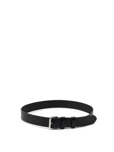 Polo Ralph Lauren Roller Buckle Belt In Black