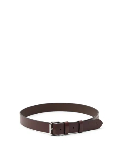 Polo Ralph Lauren Roller Buckle Belt In Brown