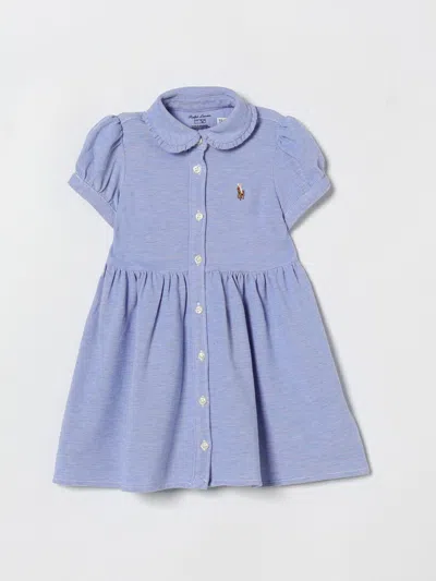Polo Ralph Lauren Babies' Romper Kids  In Blue