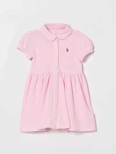 Polo Ralph Lauren Babies' Romper Kids  In Pink