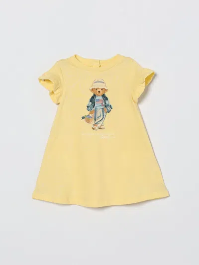 Polo Ralph Lauren Babies' Romper  Kids Color Yellow