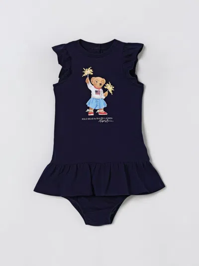 Polo Ralph Lauren Babies' Romper  Kids Color Blue