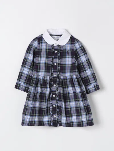 Polo Ralph Lauren Babies' Romper  Kids Color Blue In Blau