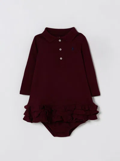 Polo Ralph Lauren Babies' Romper  Kids Color Burgundy