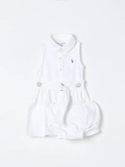 Polo Ralph Lauren Babies' Romper  Kids Color White