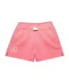Polo Ralph Lauren Pink Cotton Shorts With Logo In Pink
