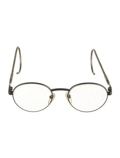 Pre-owned Polo Ralph Lauren Round Eyeglasses In Neutrals