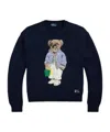 Polo Ralph Lauren Round Neck Sweater In Black