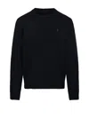 Polo Ralph Lauren Round Neck Sweater In Black