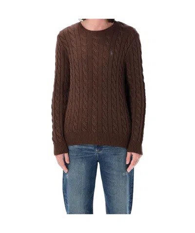 Polo Ralph Lauren Sweater In Brown