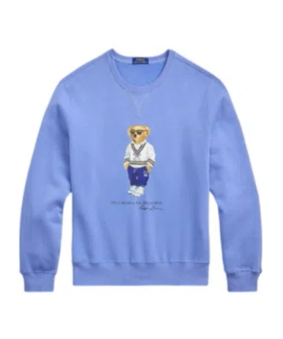 Polo Ralph Lauren Round-neck Sweatshirt In Blue