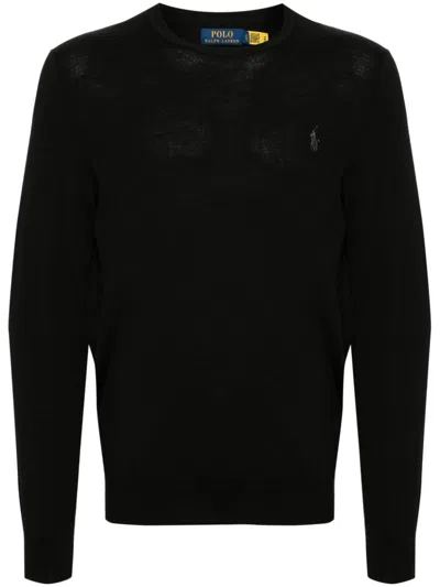 POLO RALPH LAUREN ROUND-NECK WOOL SWEATER