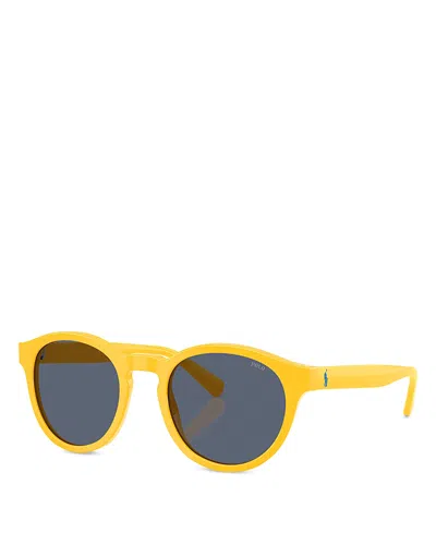 Polo Ralph Lauren Round Sunglasses, 51mm In Yellow