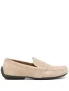 Polo Ralph Lauren Round-toe Slip-on Loafers In Neutrals