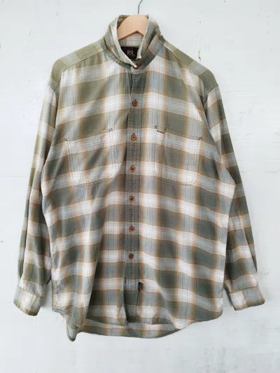 Pre-owned Polo Ralph Lauren Rrl Ralph Laurent Shirt Button Up