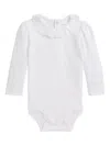 Polo Ralph Lauren Ruffled Collar Long-sleeve Bodysuit