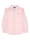 Polo Ralph Lauren Ruffled-cuff Shirt In Pink