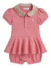 Polo Ralph Lauren Baby Girls Peplum Romper