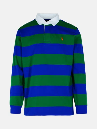 Polo Ralph Lauren 'rugby' Green Cotton Polo Shirt