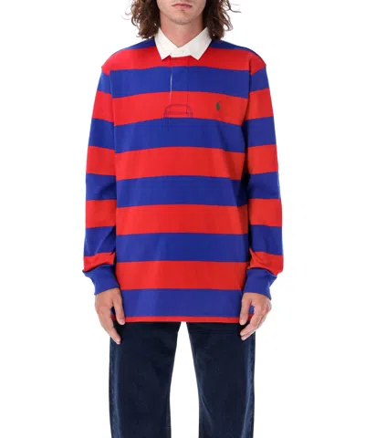 POLO RALPH LAUREN RUGBY LONG SLEEVE POLO SHIRT