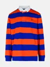 Polo Ralph Lauren Polo Pony Embroidery Polo Shirt In Orange