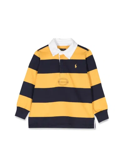 Polo Ralph Lauren Kids' Rugby Shirt In Multicolour