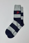 Polo Ralph Lauren Rugby Stripe Crew Sock In Navy, Men's At Urban Outfitters