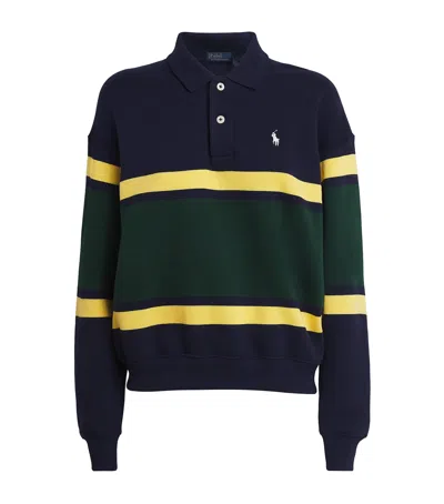 POLO RALPH LAUREN RUGBY STRIPE SWEATSHIRT