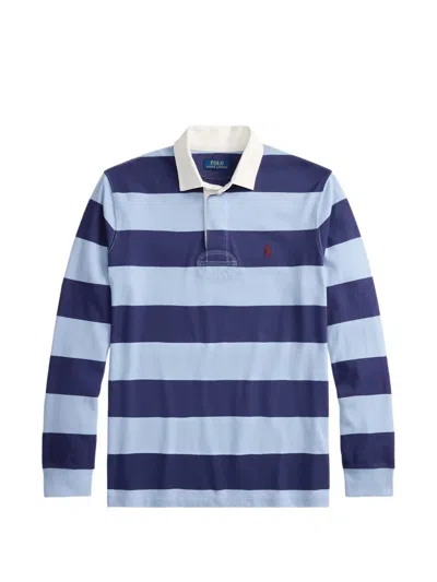 Polo Ralph Lauren Polo Shirt Men Color Blue In Multi