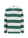 Polo Ralph Lauren Striped Pattern Long Sleeve Polo Shirt In Multi