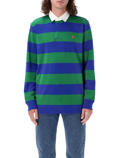 POLO RALPH LAUREN POLO RALPH LAUREN RUGBY STRIPES POLO SHIRT