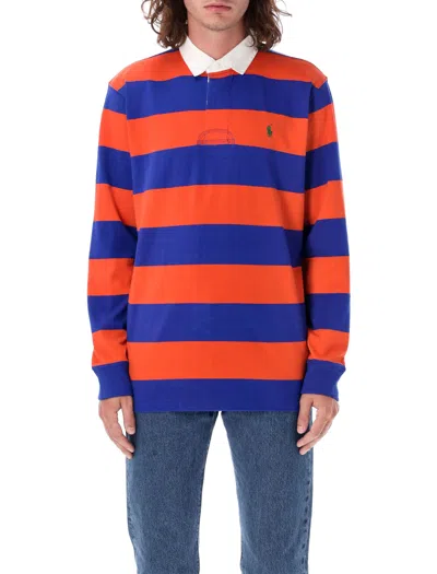 POLO RALPH LAUREN RUGBY STRIPES POLO SHIRT