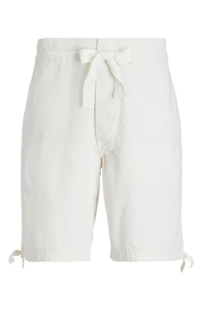 Polo Ralph Lauren Rustic Canvas Beachcomber Shorts In Deckwash White