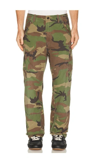 Polo Ralph Lauren Rustic Canvas Cargo Pant In Green