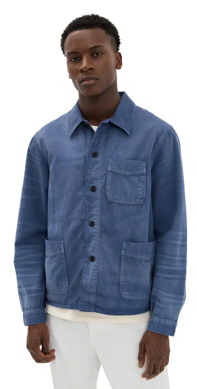 Polo Ralph Lauren Rustic Twill French Workwear Jacket Blue