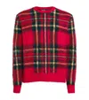 Polo Ralph Lauren Plaid Crewneck Sweater In Multi