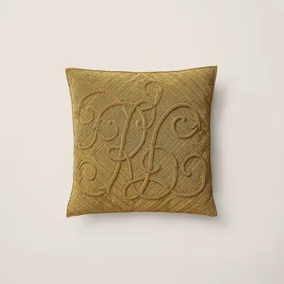 Polo Ralph Lauren Rycroft Throw Pillow In Gold