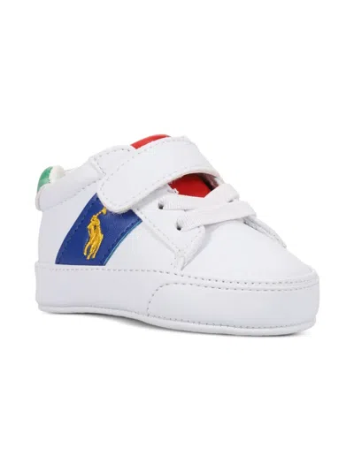 Polo Ralph Lauren Babies' Ryley Sneakers In White