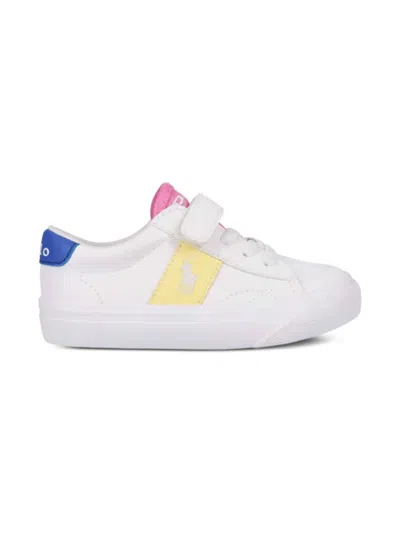 Polo Ralph Lauren Kids' Ryley Sneakers In White