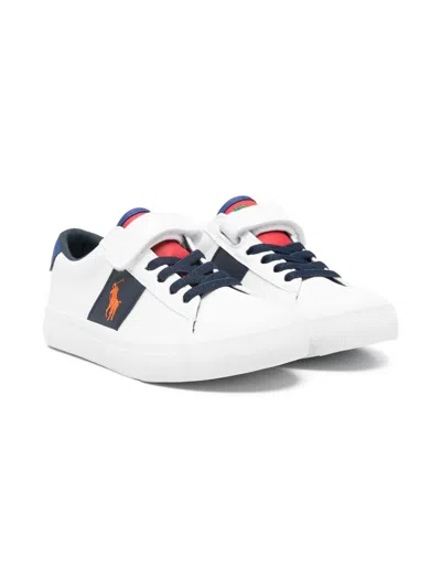 Polo Ralph Lauren Kids' Ryley Sneakers In White