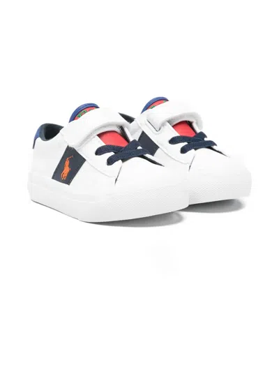 Polo Ralph Lauren Kids' Ryley Sneakers In White