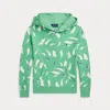 Polo Ralph Lauren Sailboat-print French Terry Hoodie In Green/sails Print