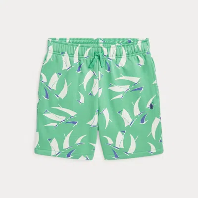 POLO RALPH LAUREN SAILBOAT-PRINT FRENCH TERRY SHORT